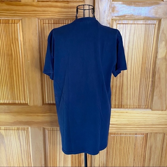 Keep Calm Play Ball Cooperstown T-shirt Navy Size Medium - Picture 3 of 10